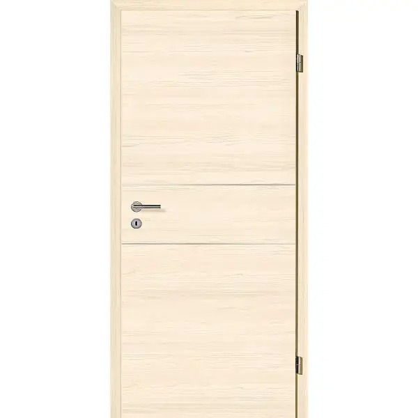 Zamów teraz SOLIDO Smart Innentüre CPL Pinie quer 2 Lisenen VB Rechts TBA650/2030 mm