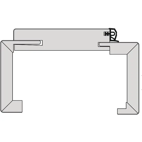 Cena promocyjna SOLIDO Smart Fertigholzzarge CPL Nebelgrau Rechts700/2010/130 mm