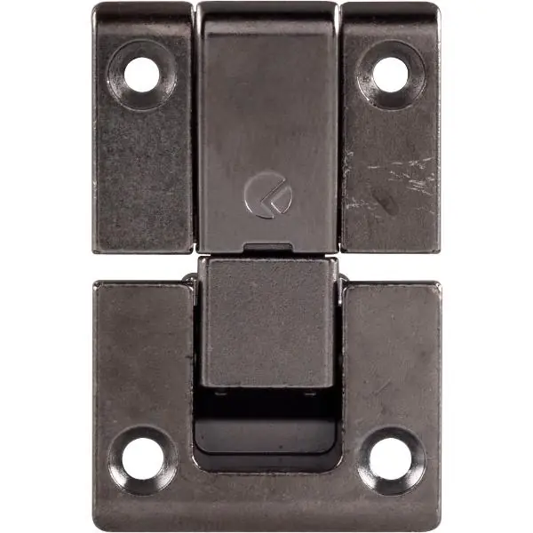 Kup teraz ITALIANA FERRAMENTA KIMANA Klappenband, 3-teilig, Zamak vernickelt dunkelgrau