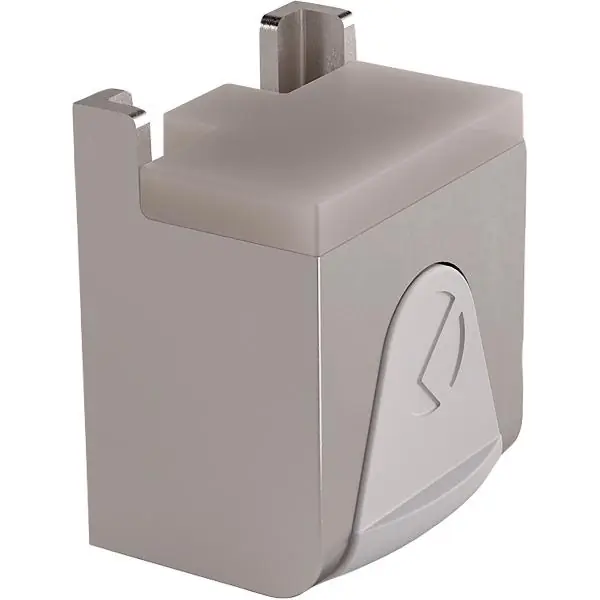 ITALIANA FERRAMENTA Glasbodenträger KUBIC zum Schrauben Glas 4-8mm, vernickelt Oferta czasowa