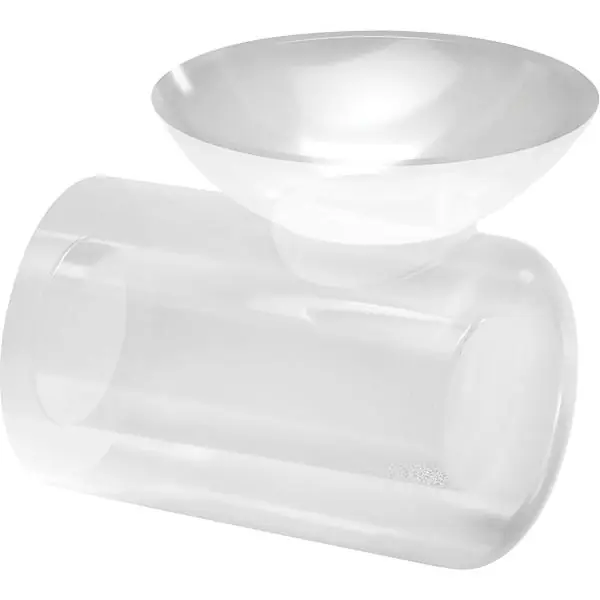 Zniżka ITALIANA FERRAMENTA Gummiauflage für Bodenträger Atak, transparent, VPE 100 ST