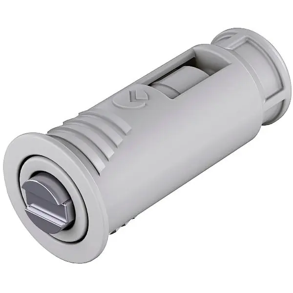 Kup online ITALIANA FERRAMENTA Einbohrmagnetschnapper K-LOCK Kunststoff grau