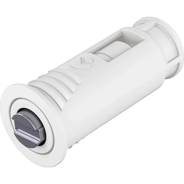 ITALIANA FERRAMENTA Einbohrmagnetschnapper K-LOCK Kunststoff weiß Kup teraz