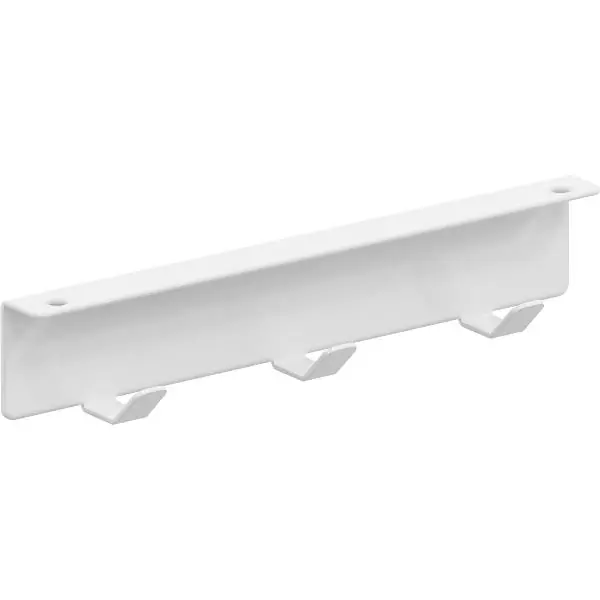 VS ADD Hook Allzweckhakenleiste 3-fach 216 mm oben Weiß Wyjątkowa oferta