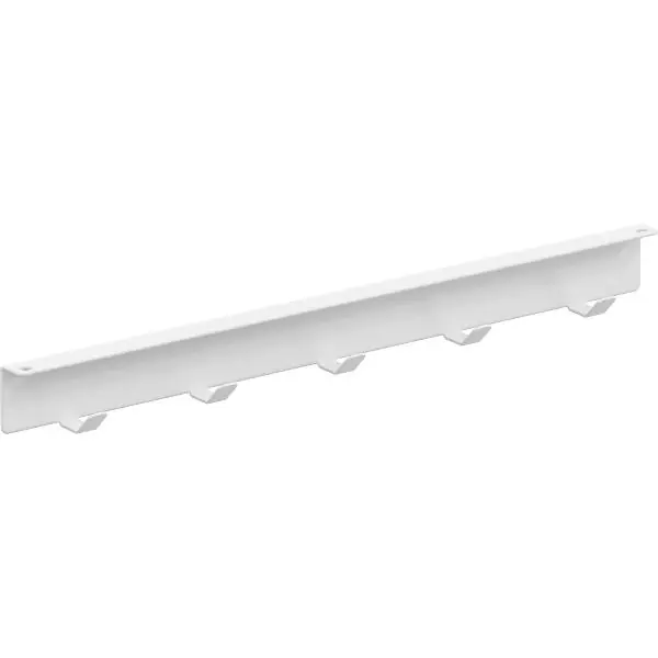 Wybór klientów VS ADD Hook Allzweckhakenleiste 5-fach 432 mm oben Weiß