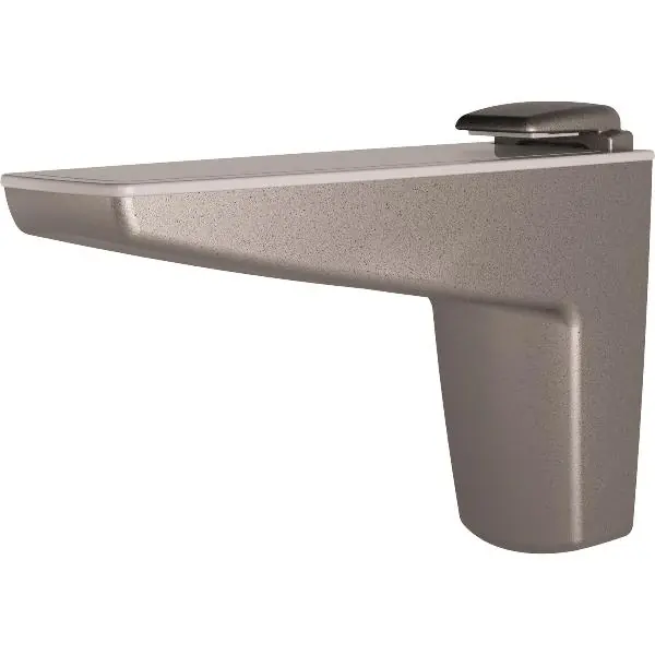 Do wyczerpania zapasów ITALIANA FERRAMENTA Tablar-Klemmträger Moon S, Stärke 4-25 mm, silber metallic