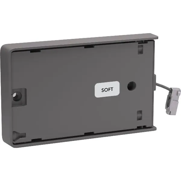 ITALIANA FERRAMENTA Bremsklappenhalter KIARO EASY SOFT mit Seil, KS grau Rabat