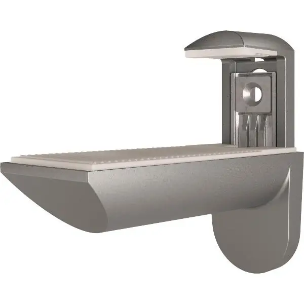 Dodaj do koszyka ITALIANA FERRAMENTA Tablar-Klemmträger Kaiman Maxi, Stärke 39-73mm, silberfarbig