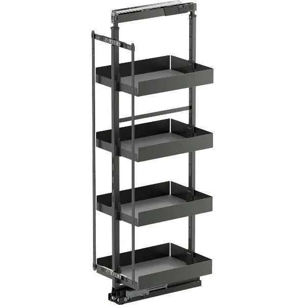 Ograniczona ilość VS TAL Larder 4 Hochschrankauszug Set Essentio KB 400 mm Lava