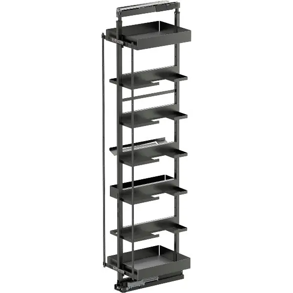 VS TAL Larder 6 Flex Hochschranksauszug Essentio Broom KB 400 mm Lava Hit cenowy