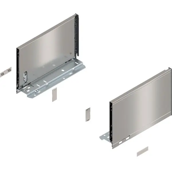 BLUM LEGRABOX pure Zarge Höhe C, NL 270, INOX (Anti-Fingerprint) Kup teraz