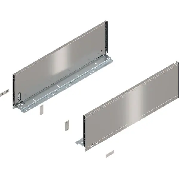 Sprawdź teraz BLUM LEGRABOX pure Zarge Höhe C, NL 550, INOX (Anti-Fingerprint)