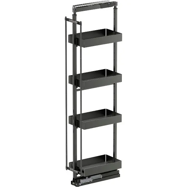 Tani VS TAL Larder 5 Hochschrankauszug Set Essentio KB 300 mm 4 Ablagen Lava