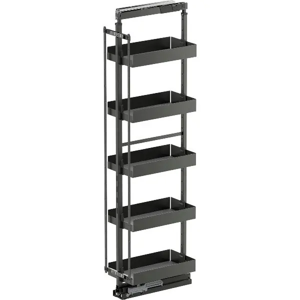 Tani VS TAL Larder 5 Hochschrankauszug Set Essentio KB 300 mm 5 Ablagen Lava