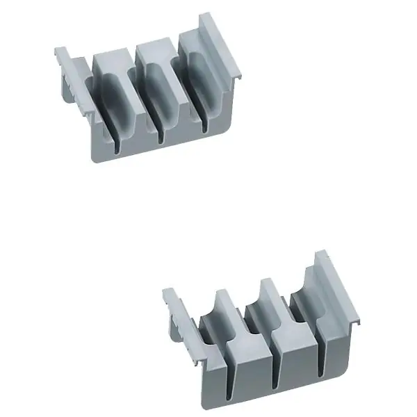 NINKA Messereinsatz Cuisio 100er Schale Kunstoff Hellgrau Wyjątkowa oferta