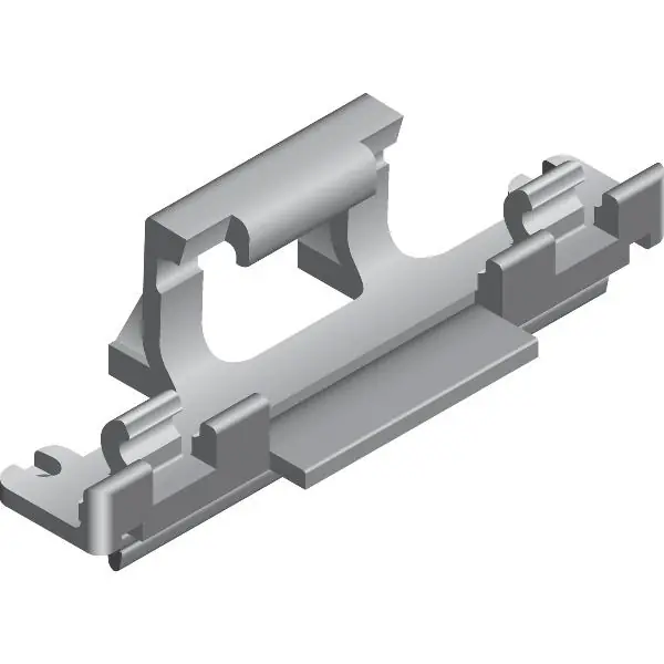 CINETTO PS06/PS40/PS48 Clipteil zu Führungsschiene zum Einnuten, schwarz Najlepsza cena