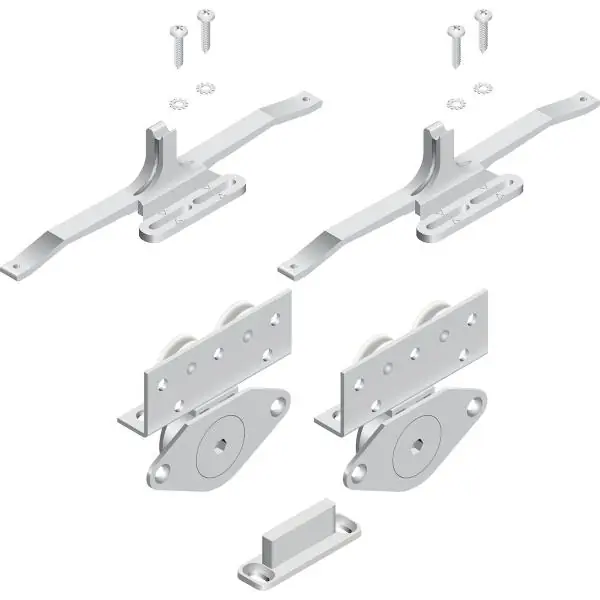 CINETTO PS06 Beschlägegarnitur stufenlos verstellbar Tragkraft 50 kg, 1 türig Dodaj do koszyka