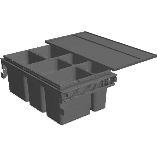 Zamów dziś NINKA Abfalltrennsystem Set eins2sechs KB 900 mm dunkelgrau