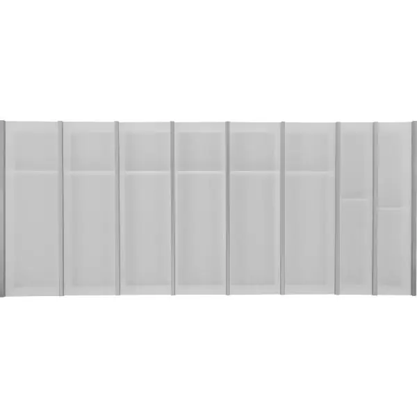 NINKA Schubkasteneinsatz-Set Cuisio KB 1200 mm TANDEMBOX Kunststoff Weiß Darmowa dostawa