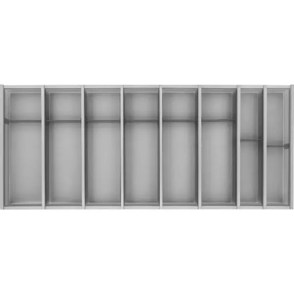 Łatwy zwrot NINKA Schubkasteneinsatz-Set Cuisio KB 1200 mm LEGRABOX Kunststoff Graphit