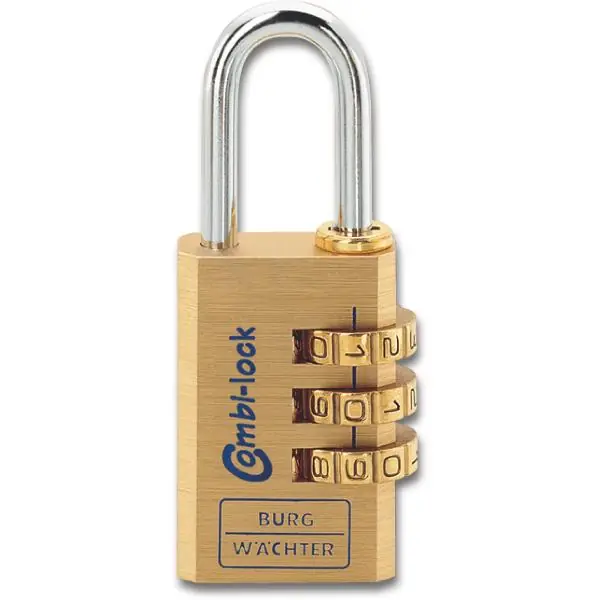 BURG-WÄCHTER Zahlenvorhangschloss 80 Combi Lock, verstellbar, Breite 20 mm Bestseller