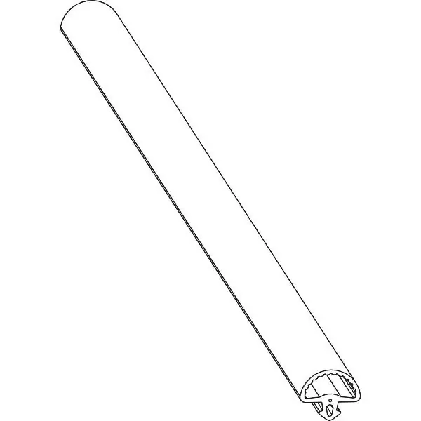 MACO HS Streifdichtung für Dichtungsschiene PVC, L=50 Meter, schwarz (467022) Dostępne od ręki