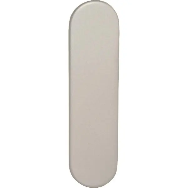 Łatwy zwrot BKS Blindschild rund B 72210, Edelstahl