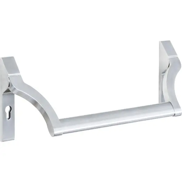 Dostępne od ręki BKS Stangengriff 74000 EN 1125 Gangflügel PZ 92, ohne Griffrohr, silber eloxiert