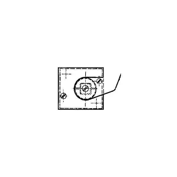 GEZE Drehlager TS 500/550 Vierkantachse, Stahl verzinkt Zniżka