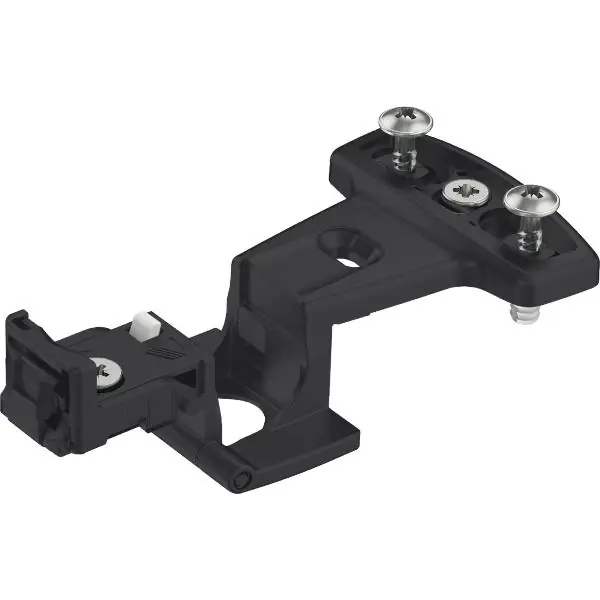Do wyczerpania zapasów HETTICH Selekta Pro 2000 Seitenteil, TA 15mm, TS 19mm mit Zuhaltung, schwarz