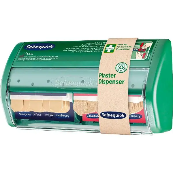 CEDERROTH Pflasterspender 40xTextil-u. 45x wasserfestes Pflaster Nie przegap