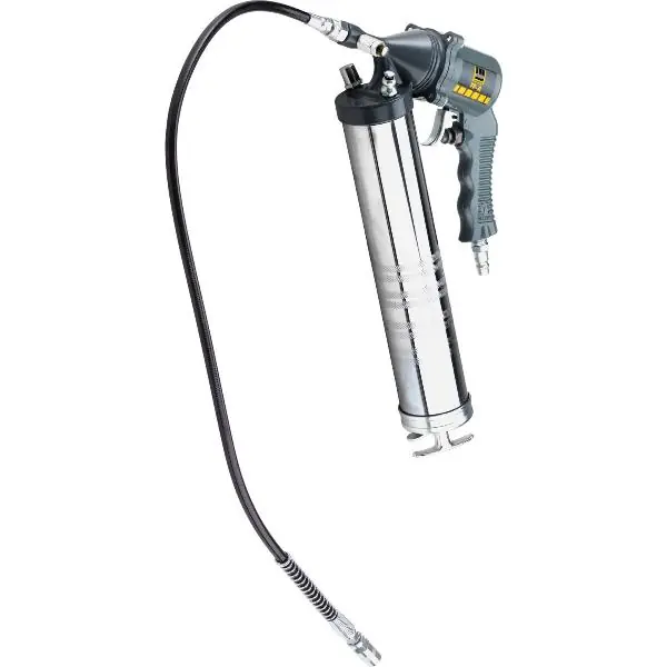 SCHNEIDER Druckluft Fettpresse FP-A für 400 g Kartusche oder loses Fett Premium