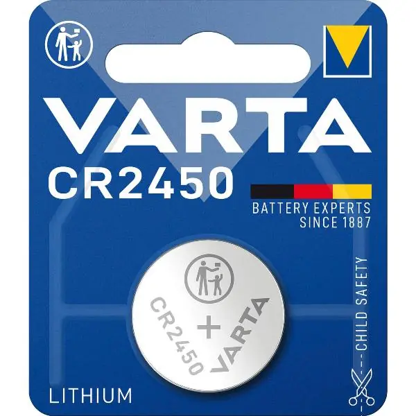Wyprzedaż VARTA Batterie Knopfzelle CR2450 3 Volt (1St)