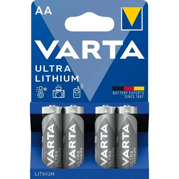 Hit sprzedaży VARTA Batterie Ultra Lithium LR6/AA 1,5 Volt (4 St)