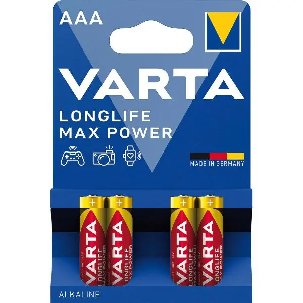 VARTA Batterie Longlife Max Power LR03/AAA 1,5 Volt 4 Stück Zamów dziś