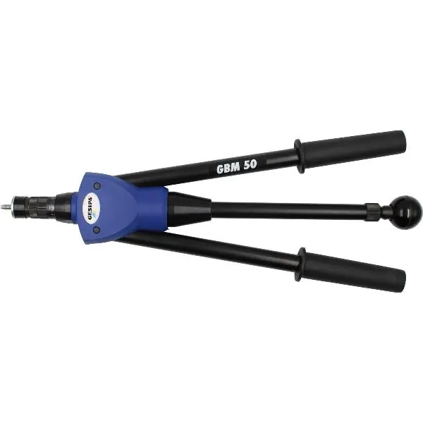 Tylko do końca tygodnia GESIPA Blindnietmutter-Handgerät GBM 50 mit Mundstücke und Gewindedorne
