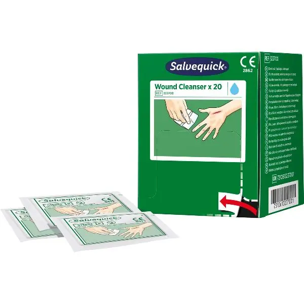 CEDERROTH Wundreiniger steril 20 Tücher 11 x 12 cm Tylko dziś