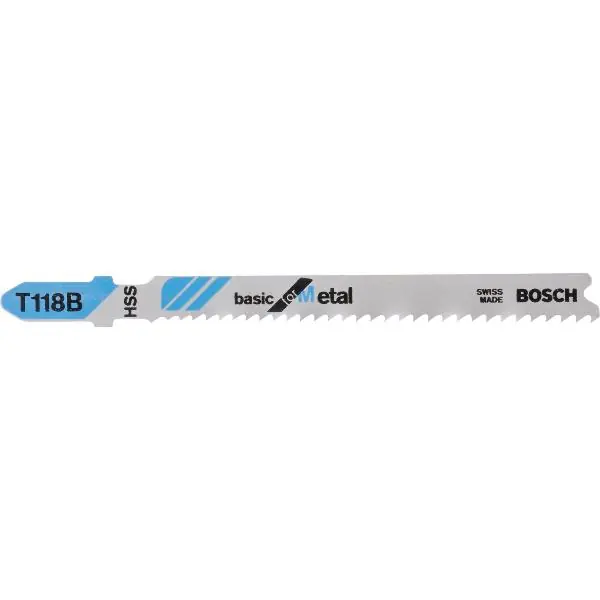 BOSCH Stichsägeblatt T118B Metall - 100 Stück Nowość