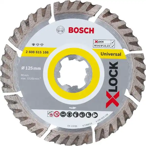 BOSCH X-LOCK Diamant-Trennscheibe Standard for Universal 125x2,0 mm Ostatnia szansa