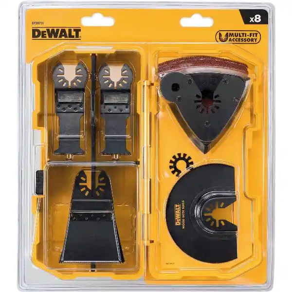 DEWALT Multi Tool Set Schreiner DT 20731 8-teilig Sprawdź teraz