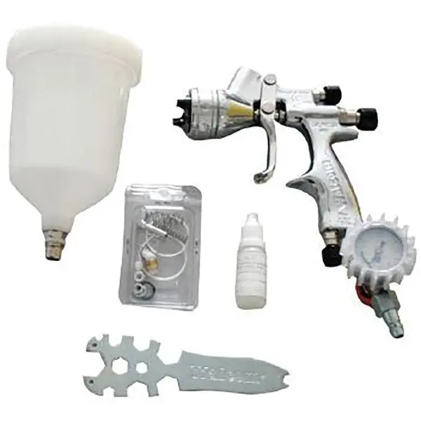 Tani ELMAG Profi Farbspritzpistole HTE H20 nebelarm 1,9 mm Düse/ 680 cm³ Behälter