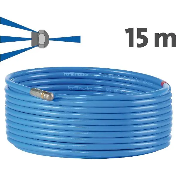 Dodaj do koszyka KRÄNZLE Rohrreinigungsschlauch 15 m Stecksystem D12