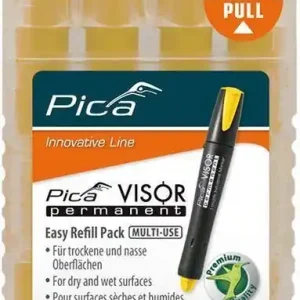 Nie przegap Zest.zapas. wkładow do markera permanen. VISOR, przemyslowego,kolor zoltyPica