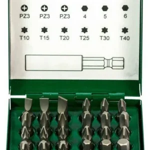 Szybka wysyłka Zestaw BIT, 7-czesciowy 31-czesciowy FORTIS