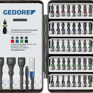 Szybka wysyłka Zestaw bitów 45-częściowyTorsion Gedore