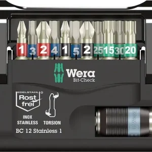 Zestaw bitow Bit-Check 10 Stainless 1 Wera Darmowa dostawa