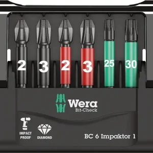 Zestaw bitow Bit-Check 6 Impaktor 1 Wera Najlepsza cena
