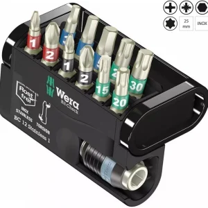 Wysoka jakość Zestaw Bitów Grotów Końcówek Wkrętaka Wera Bit-Check 10