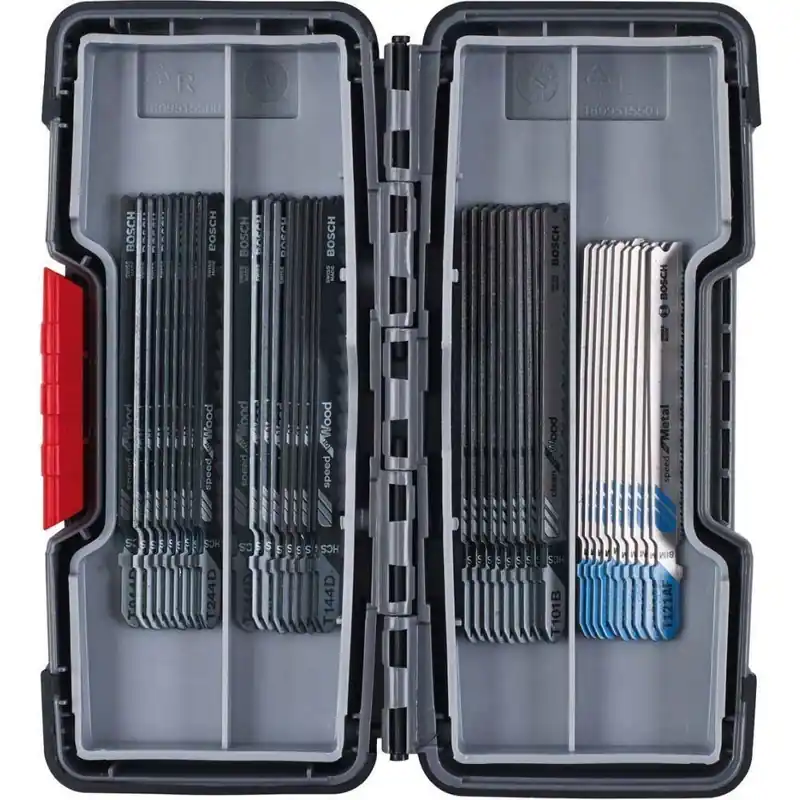 Obniżka ceny Zestaw brzeszczotów do wyrzynarki Bosch 40-częściowy do drewna i metalu