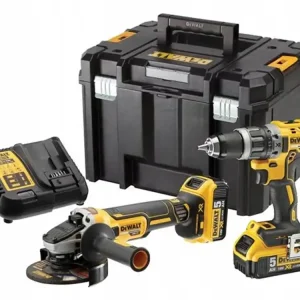 Zamów dziś Zestaw elektronarzędzi szlifierka akumulatorowa wkrętarka DeWalt DCK2020P2T